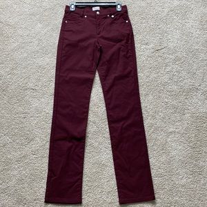Ladies Golfino pants size 4 Burgundy